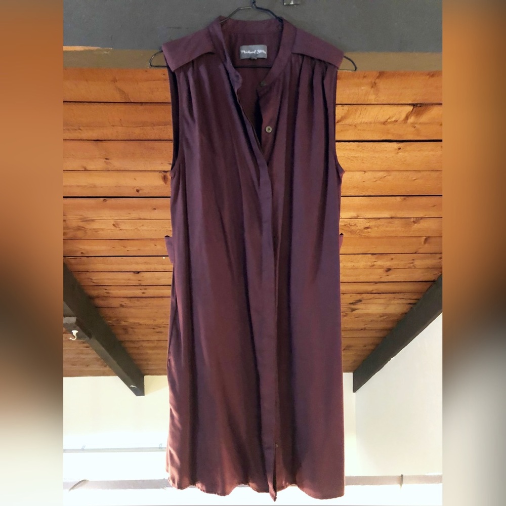 Tab side shift dress from Michael Stars